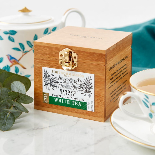 포트넘앤메이슨 백차 Gisovu White Tea Wooden Caddy 2021