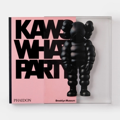 파이돈 아트북 KAWS : What Party Black on Pink Edition