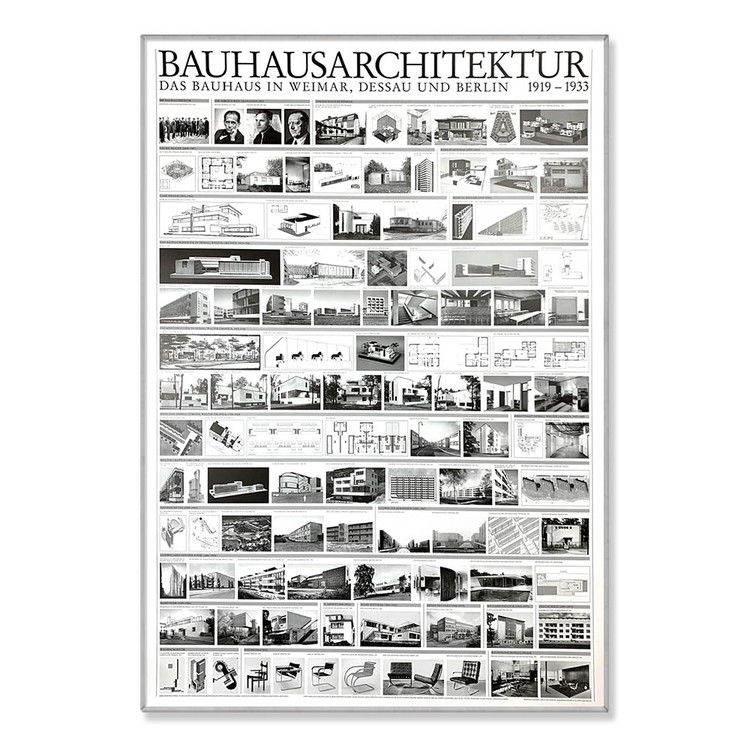 자리스튜디오 Bauhaus Architecture (액자포함) [3% 적립]