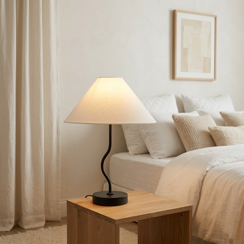 에프에프컬렉티브 테이블램프 Fig Stand Lamp Black (전구증정)