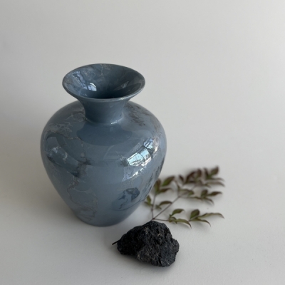 [플레인세라믹] 디노스 베이스 화병 Dinos Vase (Royal blue)