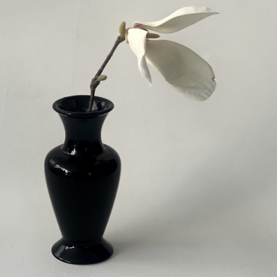 [플레인세라믹] 에떼 베이스 화병 Ette Vase (Vanta Black)