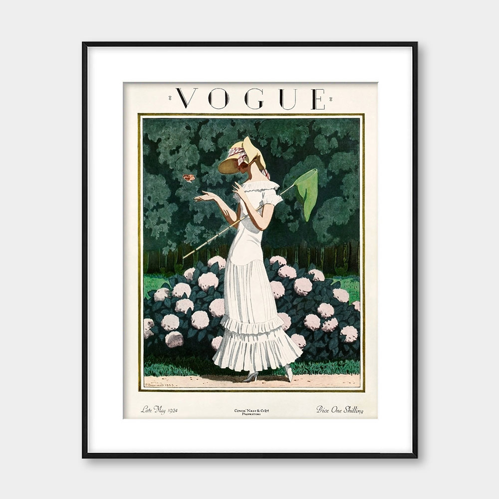 오픈에디션 보그 Vogue Late May 1924 빈티지 포스터 (액자포함) [3% 적립]