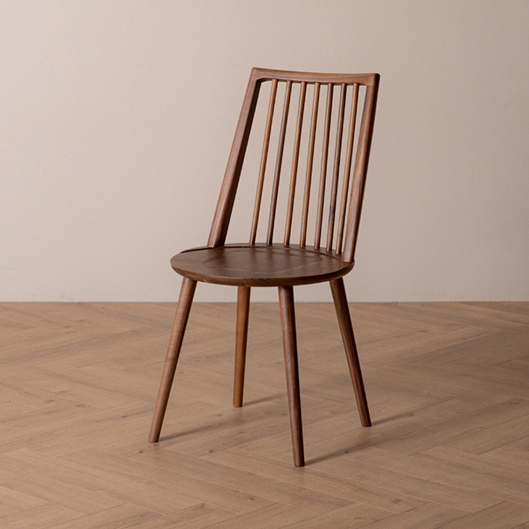 몽키우드 리얼 월넛 체어 real walnut chair