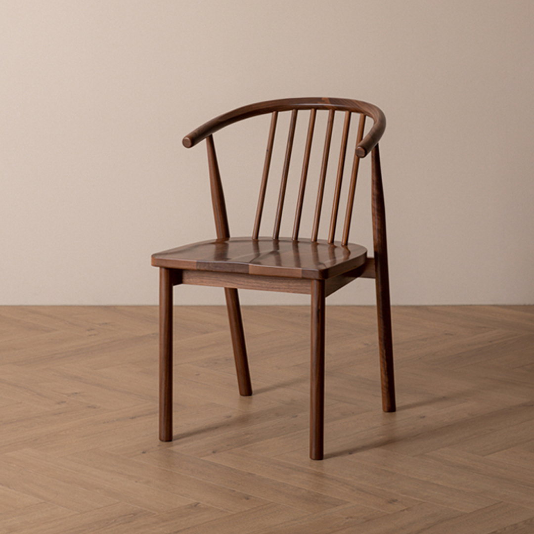 몽키우드 클래식 월넛 체어 classic walnut chair