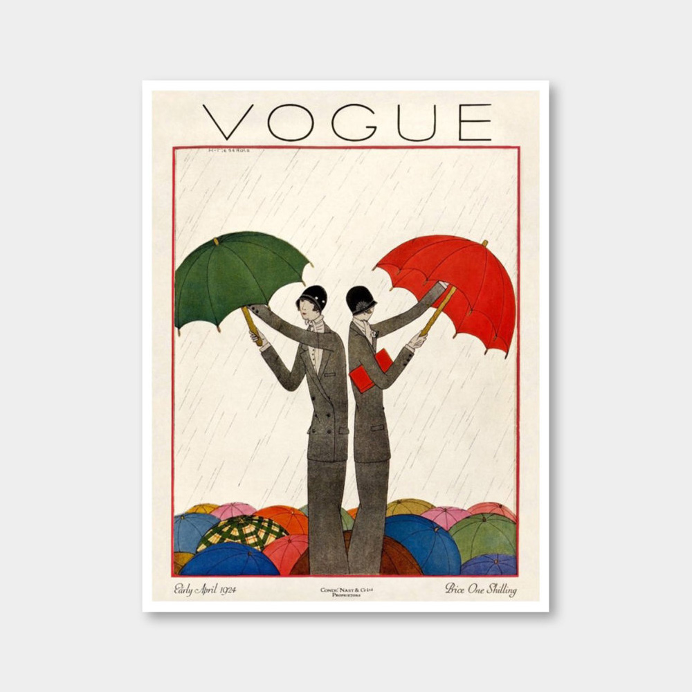 오픈에디션 보그 Vogue Early April 1924 (액자포함) [3% 적립]