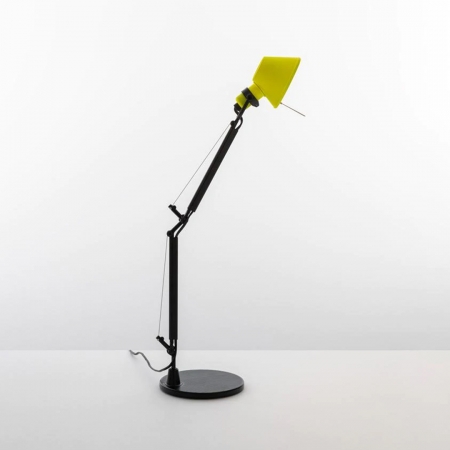 (1월특가) [빠른배송] 아르떼미데 톨로메오 마이크로 테이블 램프 바이컬러 Artemide Tolomeo Micro Black/Yellow (전구포함)