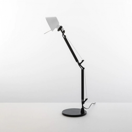 (1월특가) [빠른배송] 아르떼미데 톨로메오 마이크로 테이블 램프 바이컬러 Artemide Tolomeo Micro Black/White (전구포함)