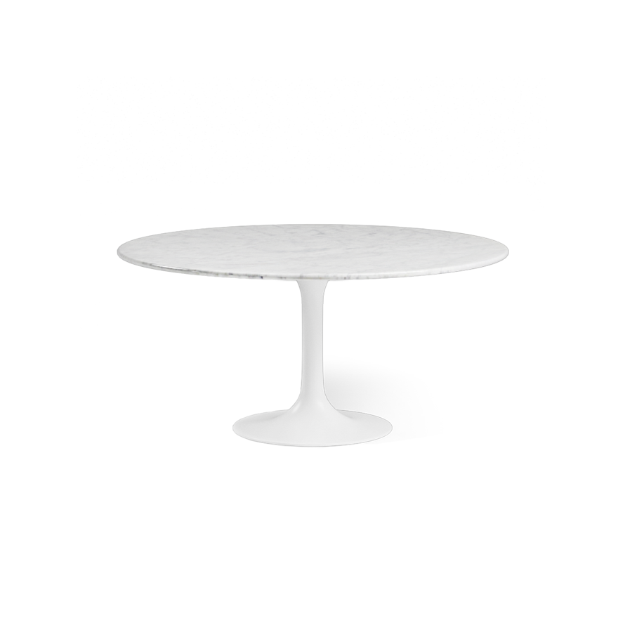 [메종드 에디션] 토스카나 이태리 천연대리석 오벌 테이블 Toscana Italy Marble Oval table White