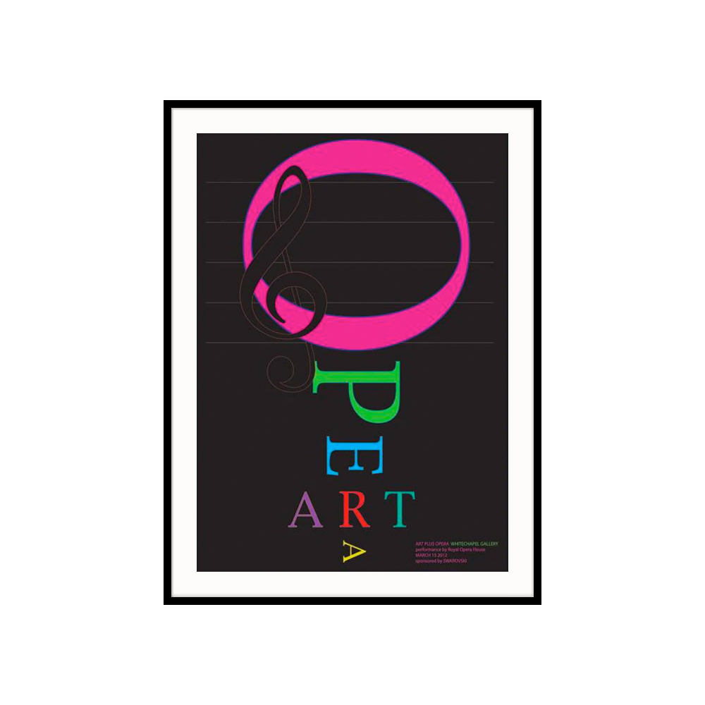 아티쉬 포스터 - 마이클 크레이그-마틴 Art Plus Opera Poster 2012 (액자포함) [5% 적립]