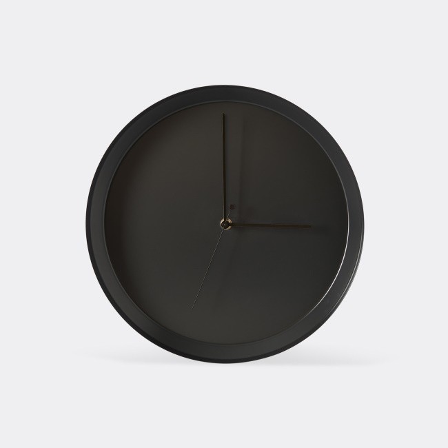 아티피코 디쉬 벽시계 Dish Wall Clock Black Grey