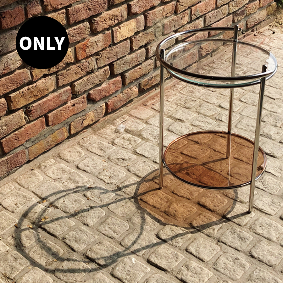 [르위켄 단독컬러] 주란 유닉 사이드 테이블 / Unic Side Table - Brown