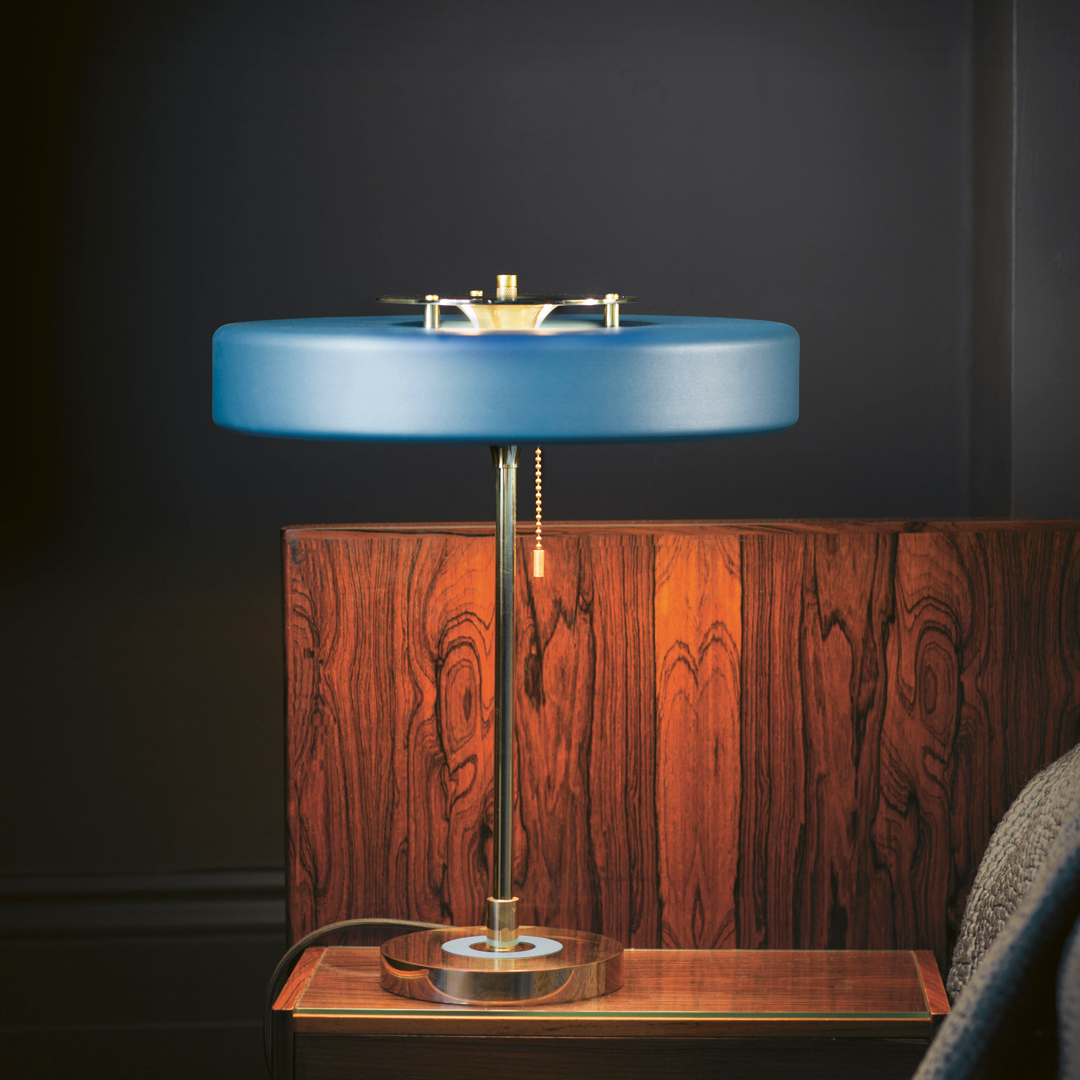 (리빙패밀리세일) [단독최저] 버트프랭크 리볼브 테이블램프 Bert Frank Revolve Table Lamp Blue (전구포함) ~6/30