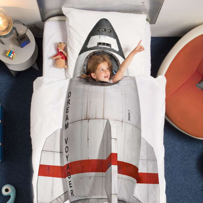 스널크 로켓 이불커버 세트 Rocket bedding set