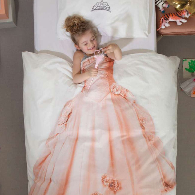 스널크 프린세스 이불커버 세트 Princess Pink bedding set