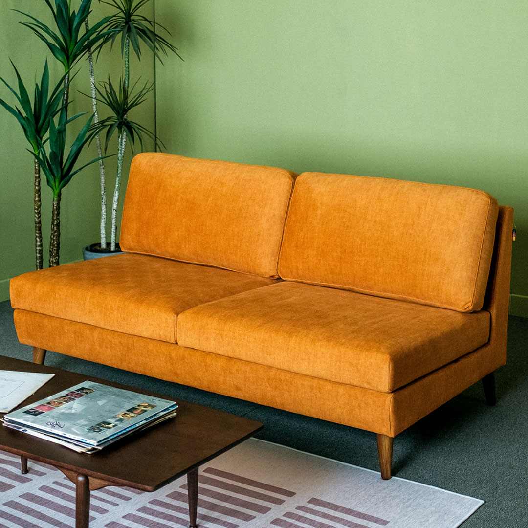 (12월특가) 장미맨숀 클로이 독일 모스크 패브릭 소파 (3인용)