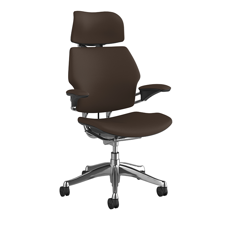 (9월특가) 휴먼스케일 프리덤 헤드레스트 패브릭체어 Humanscale Freedom Chair Lotus Aluminum Walnut [10% 할인] [5만원 추가 적립]