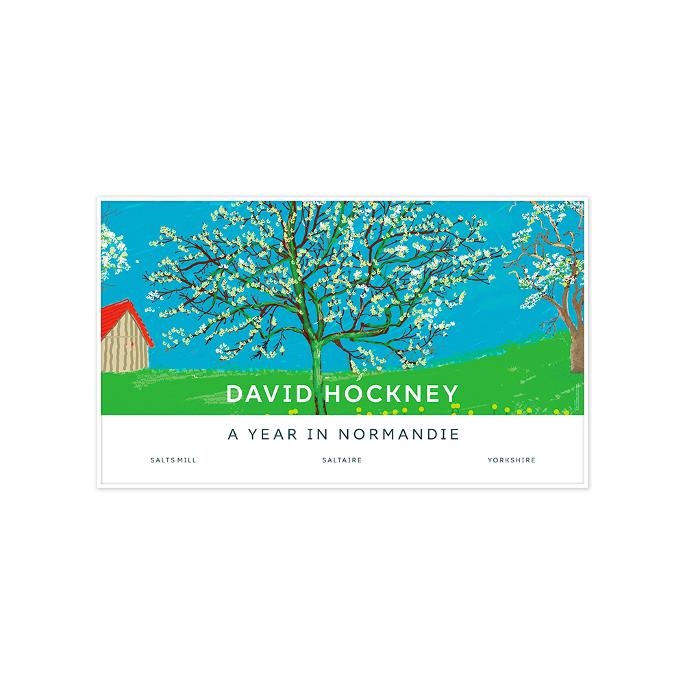 아티쉬 포스터 - 데이비드 호크니 A Year in Normandie Poster by David Hockney (Blossom Tree) (액자포함) [5% 적립]