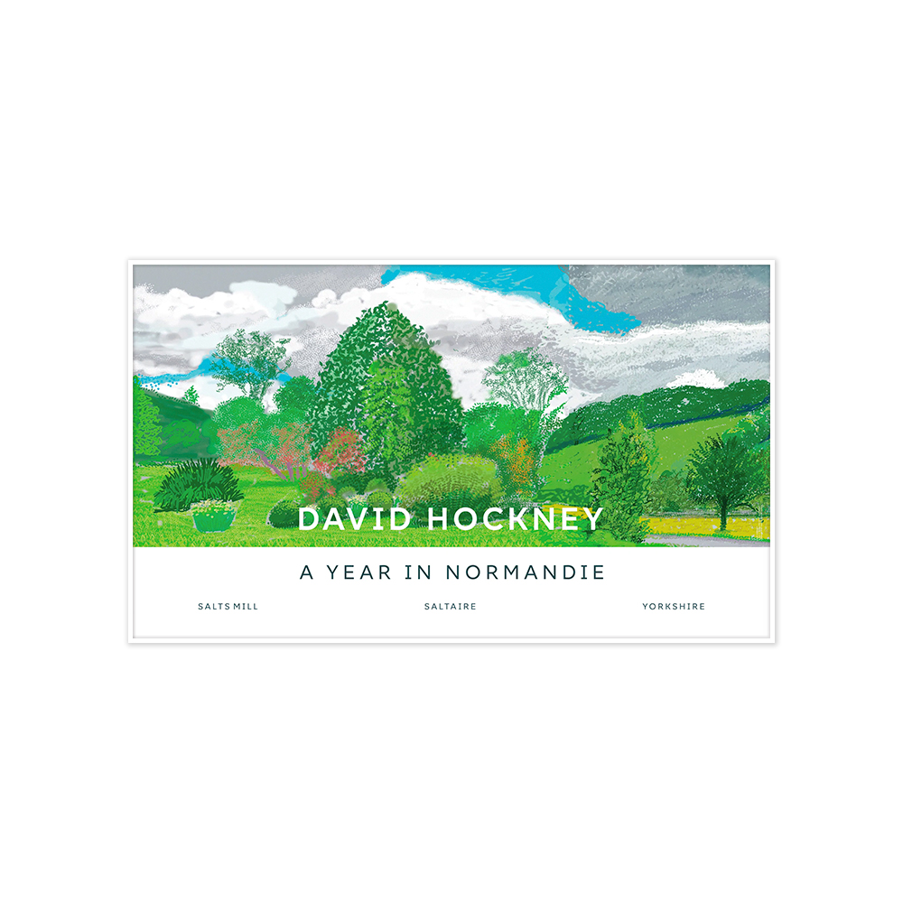 아티쉬 포스터 - 데이비드 호크니 A Year in Normandie Poster by David Hockney (Trees) (액자포함) [5% 적립]