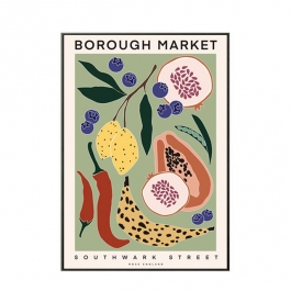오커밍 캔버스 포스터 Borough Market 보로마켓