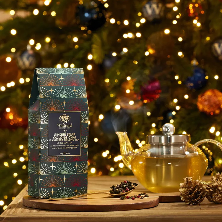 위타드 크리스마스 진저 우롱 차이 Christmas Ginger Snap Oolong Chai Loose Tea