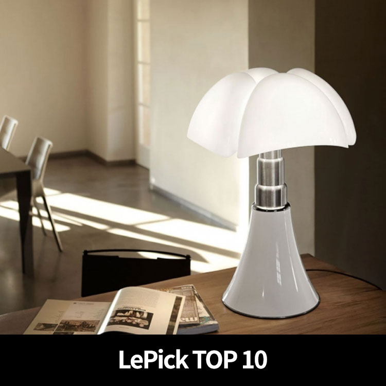 (르픽TOP) [재고보유] [6만원 더블적립] 마르티넬리루체 미니피피스트렐로 유선 테이블램프 - 화이트 (전구포함) (~4/26)