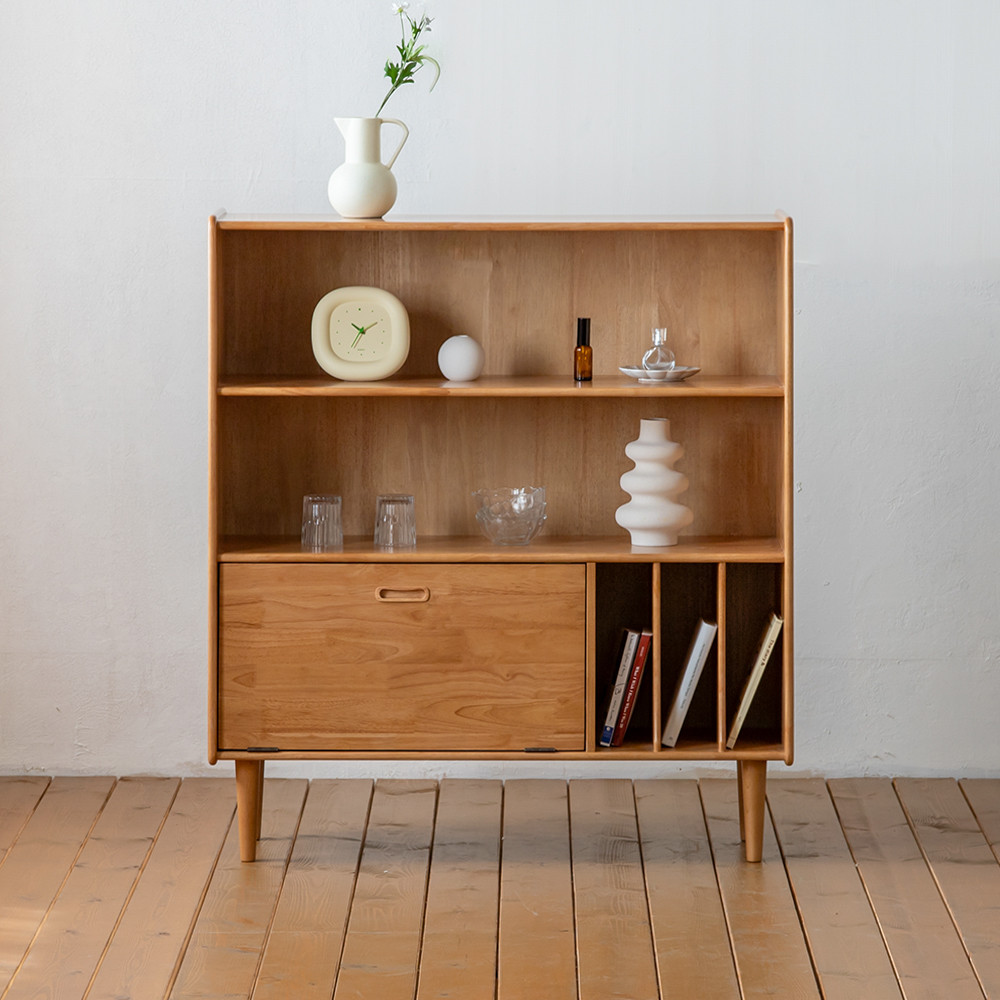 (3월특가) [적립금 1만원+쿠폰] 장미맨숀 리브 원목 책장 (-3/19)