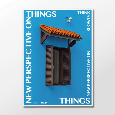 슬로우웍스 아트포스터 New things