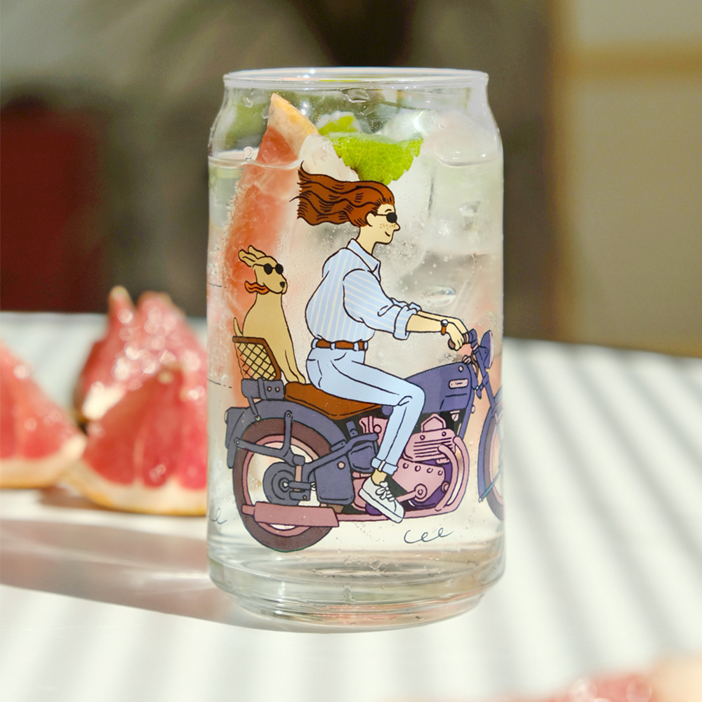 아티쉬 유리컵 - 일리야 밀스타인 Getaway W