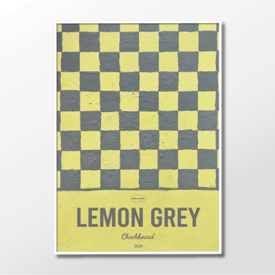 슬로우웍스 아트포스터 Lemon grey