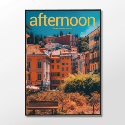 슬로우웍스 아트포스터 Late afternoon