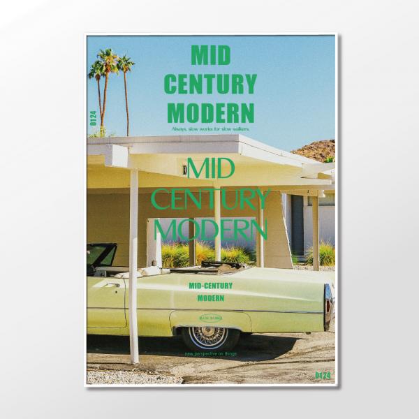 슬로우웍스 아트포스터 Mid-Century Modern