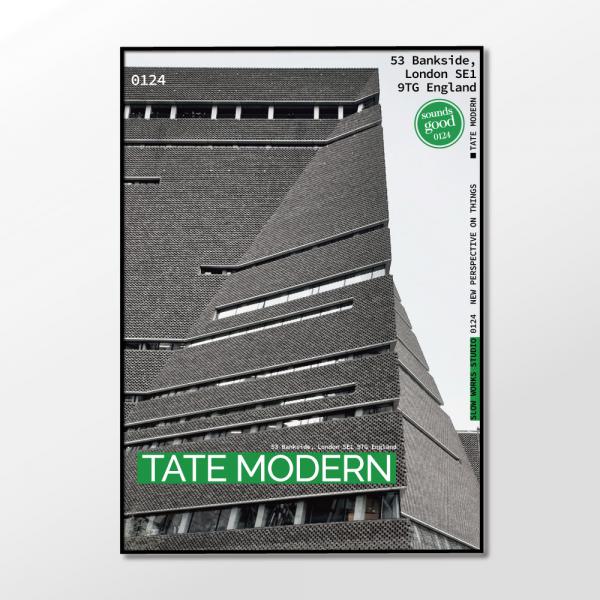 슬로우웍스 아트포스터 Tate modern