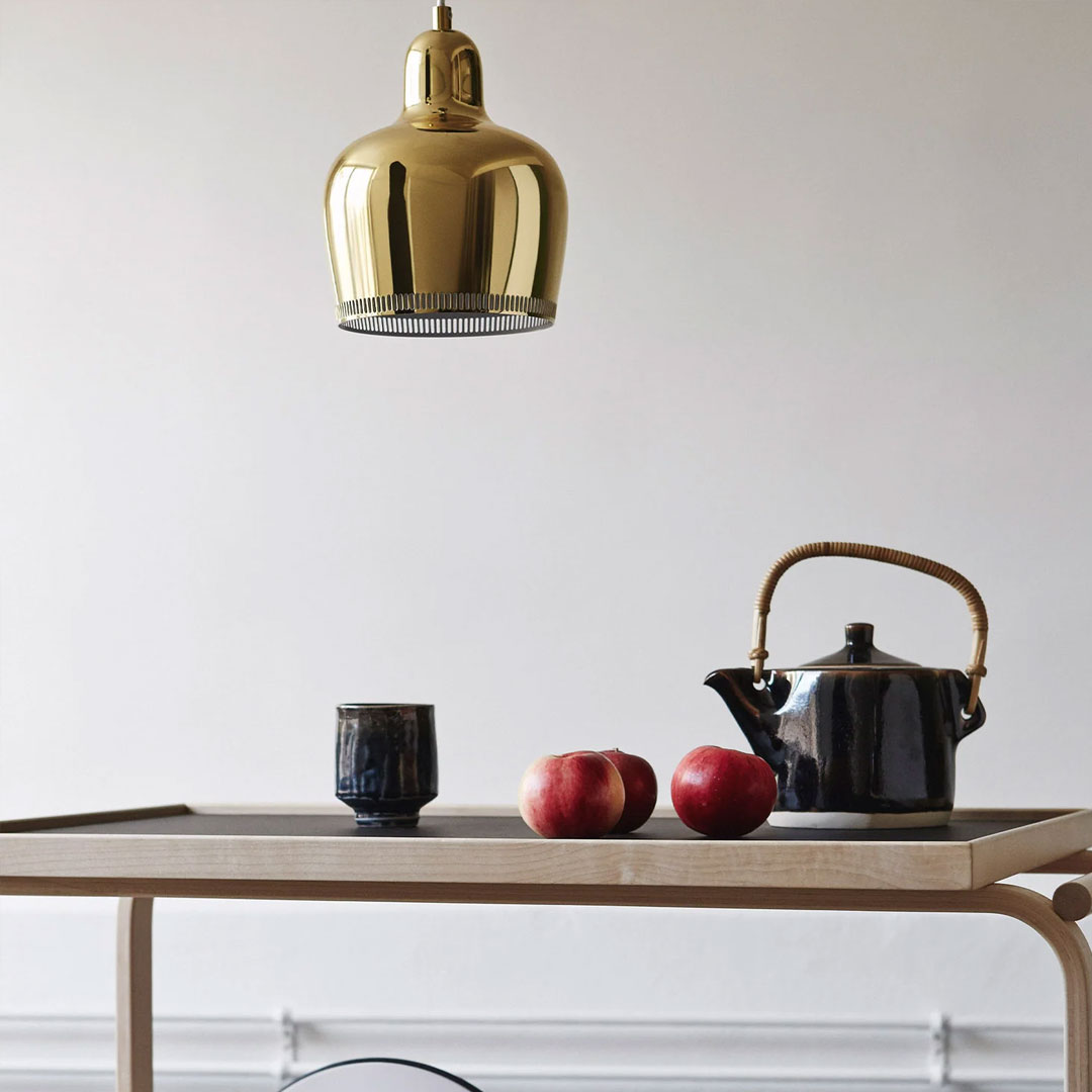 아르텍 골든 벨 팬던트 A 330S Golden Bell Pendant Lamp