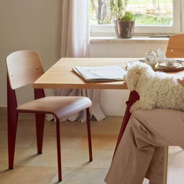 (슈퍼세일) 비트라 스탠다드 체어 Vitra Standard Chair Japanese Red