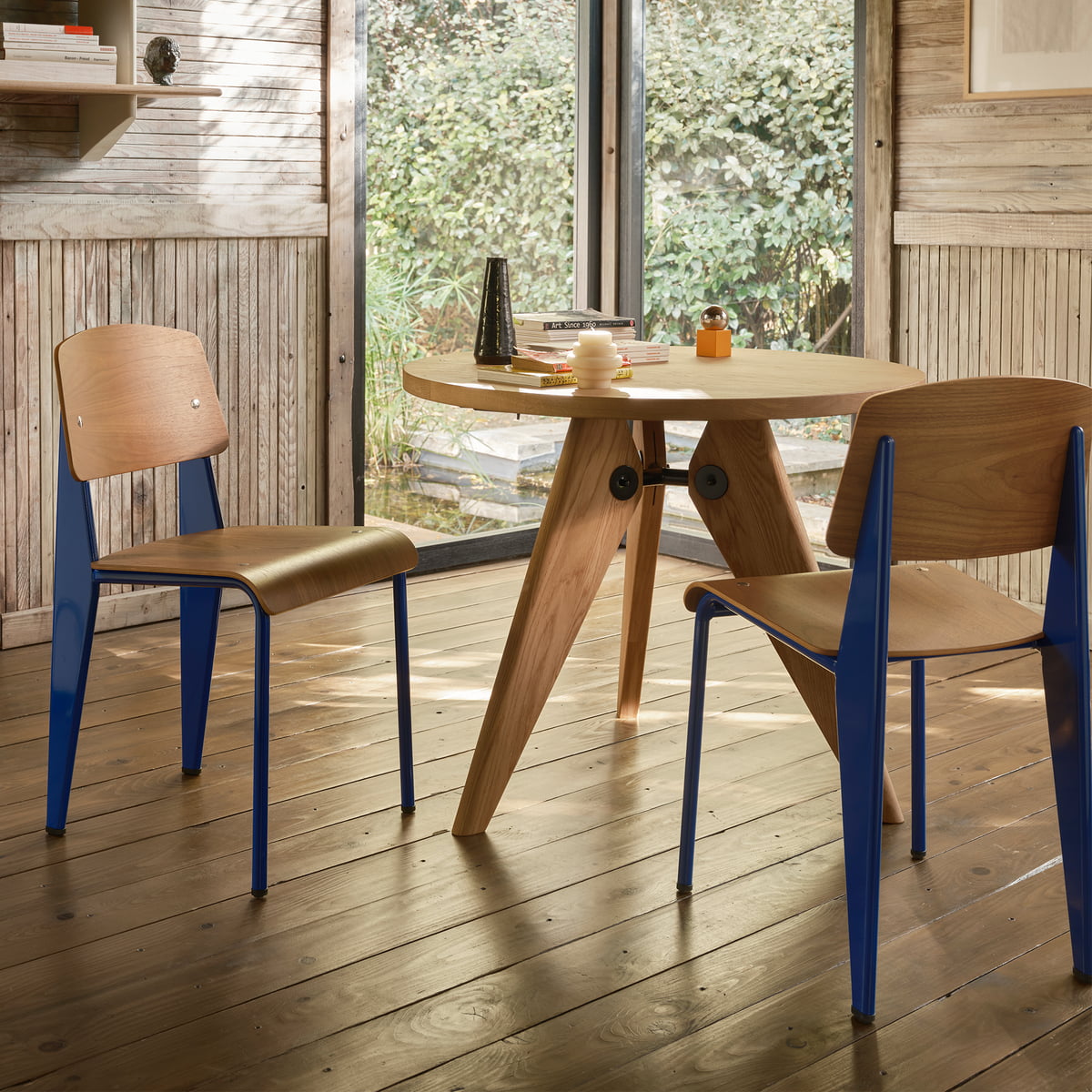 (페스타세일) 비트라 스탠다드 체어 Vitra Standard Chair Bleu Marcoule
