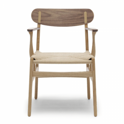 (4월특가) 칼한센 [정품] CH26 체어 Carl Hansen Wishbone Chair Oak Walnut