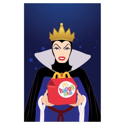 블루쉐이커 아트 프린트 Evil Queen Art Print