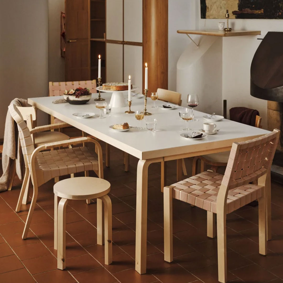 (9월특가) [빠른배송] [누구나 무제한 10% 쿠폰] 아르텍 알토 테이블 80A Artek Aalto Table Rectangular 80A