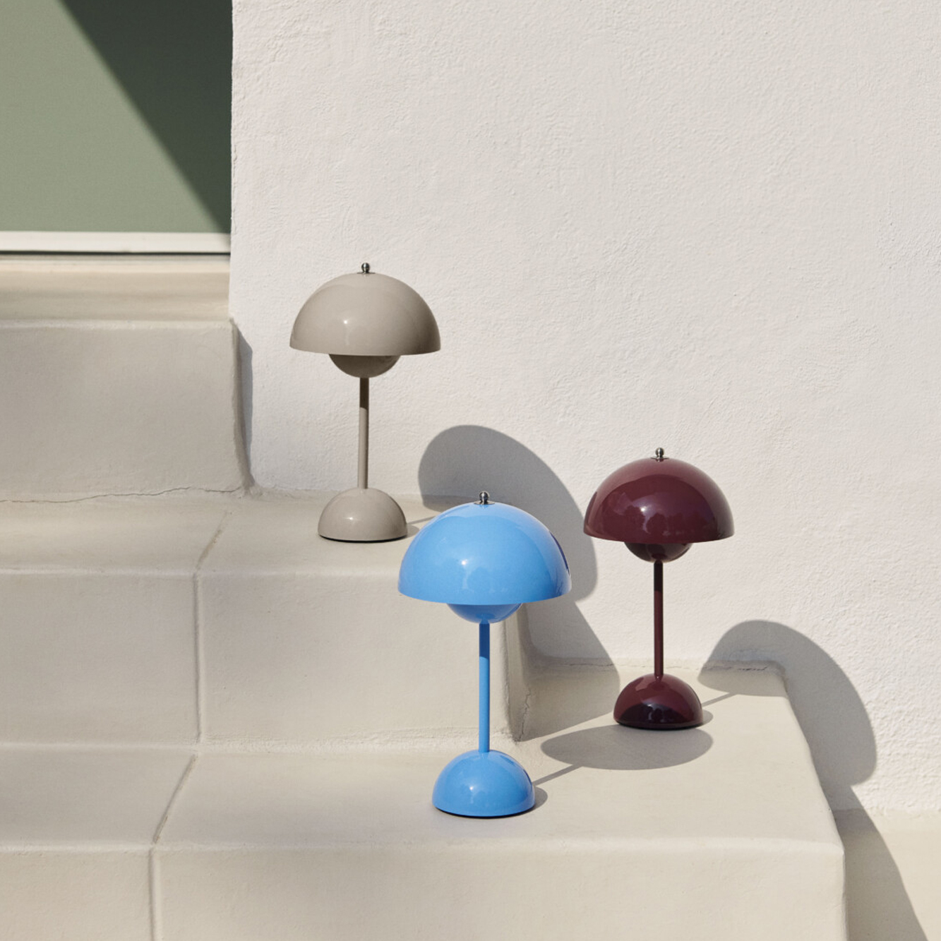 (페스타세일) 앤트레디션 플라워팟 VP9 무선 포터블 램프 Flowerpot VP9 Portable Lamp Signal Green