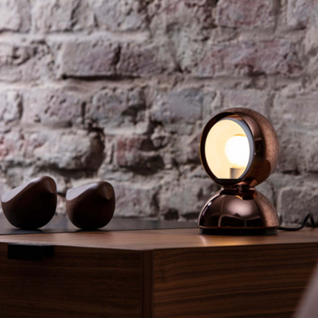 (1월특가) [빠른배송] 아르떼미데 에클리쎄 테이블 램프 Artemide Eclisse PVD Copper (전구포함)