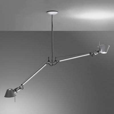 (리빙위크_트리플) 아르떼미데 톨로메오 듀 브라치 서스펜션 Artemide Tolomeo Due Bracci Suspension (전구포함)