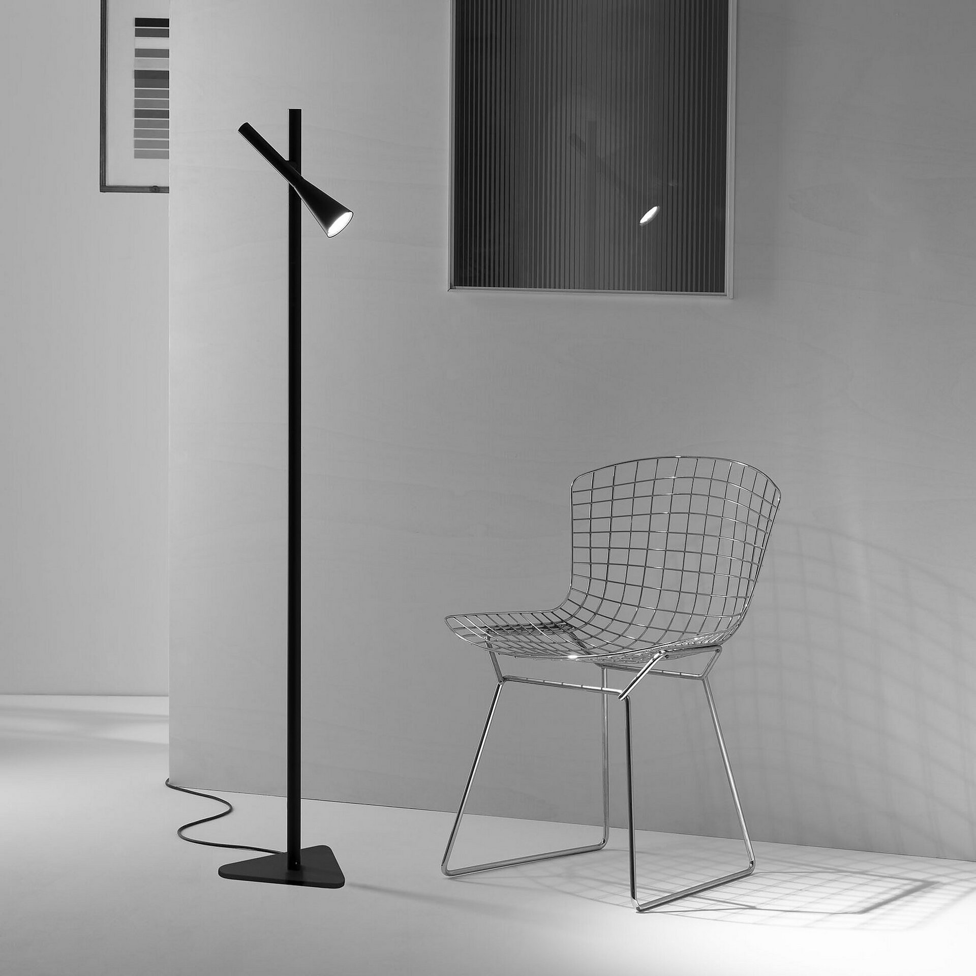 (페스타세일) [재고보유] [8만원 더블적립] 마르티넬리루체 콜리브리 플로어램프 - 블랙 (전구포함) (5월 출고예정) (~4/26)