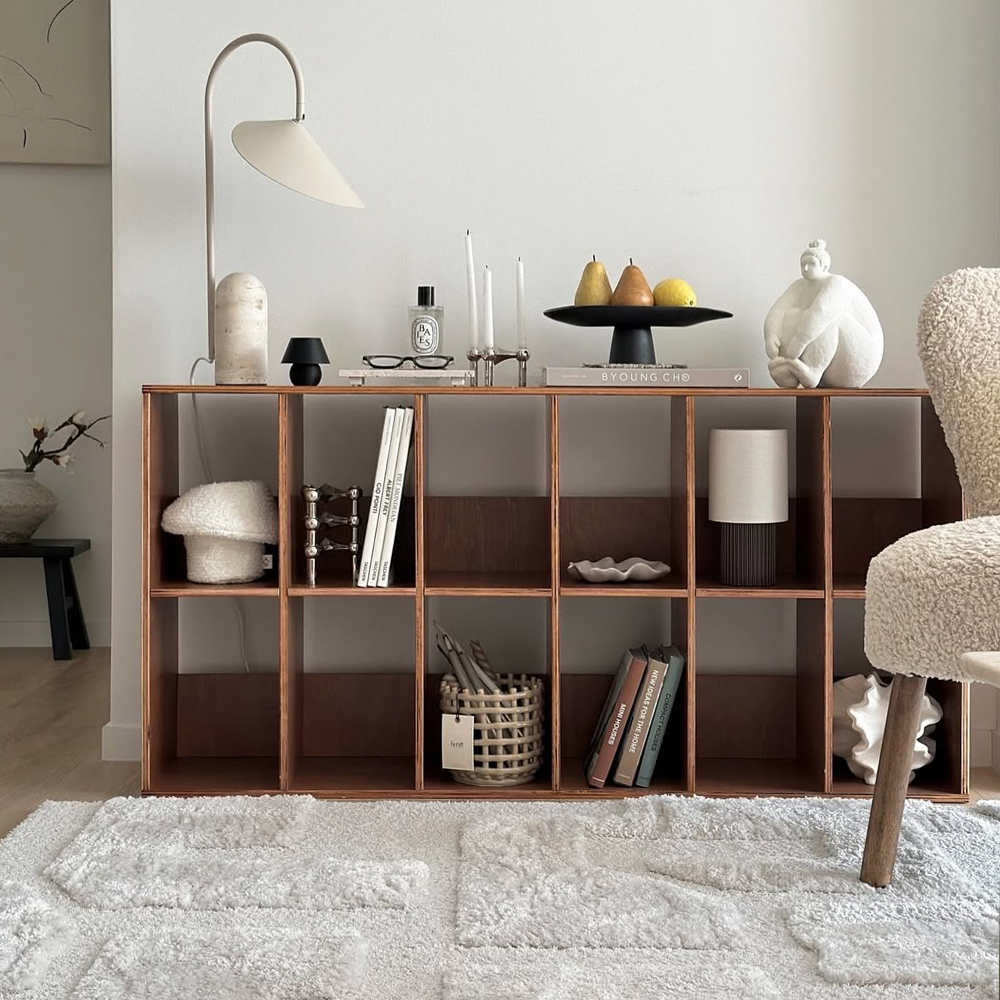 오그레 우드 책장 2x6 (가로형)