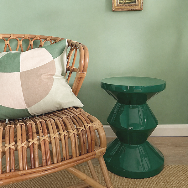 (페스타세일) [단독최저] (공식수입) 폴스포텐 지그재그 스툴 에메랄드 그린