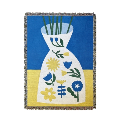 모닝눈나잇 피스번치 우븐블랭킷 PEACE BUNCH BLANKET