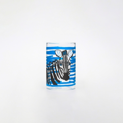 마마콤마 애니멀 글래스 시리즈 : 지브라 / Animals Glass Series : zebra