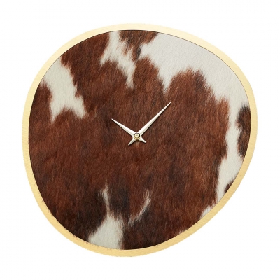 세이투셰 Cowhide Clock 송치 시계