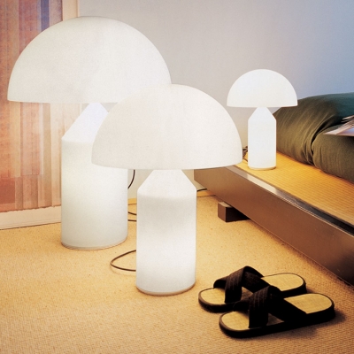 (6월특가) 올루체 아톨로 테이블 조명 OLUCE Atollo Vetro Opale Table Lamp 235 (전구포함) [3% 적립]