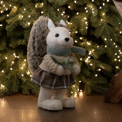 아티파티 러블리 다람쥐 인형 오브제 크리스마스 트리 장식 소품